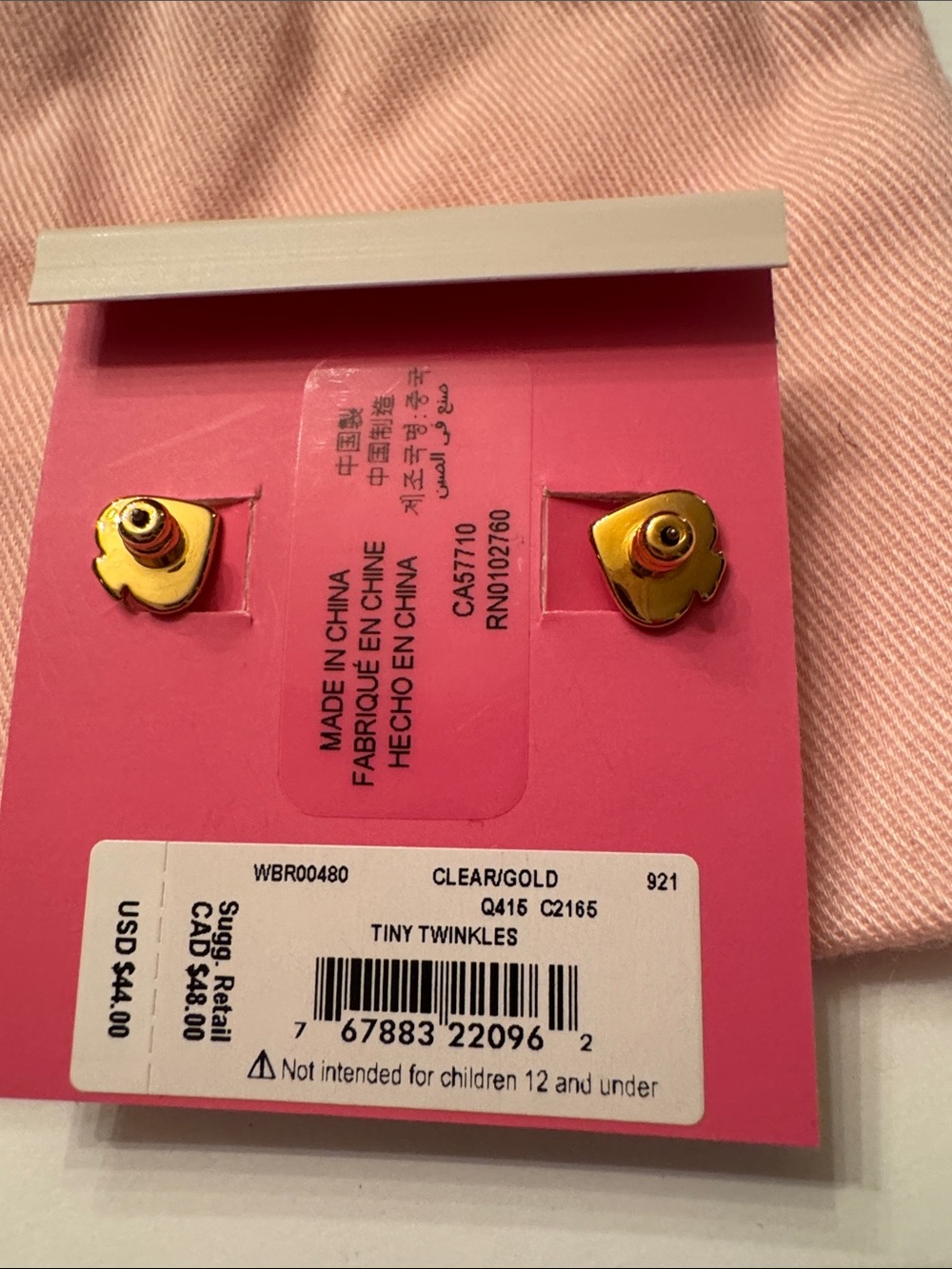 Kate Spade - Night Bird Drop Earrings - Picture 2 of 5